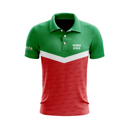 Stag Global Roma 24 T-Shirt | Red and Green color