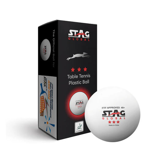 Stag Global 3 Star 40+ MM Table Tennis Ball
