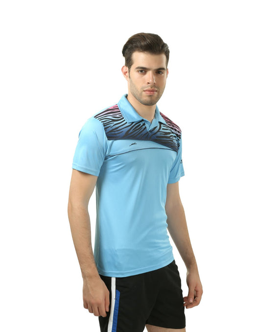 Flare T-Shirt (Sky Blue / Navy blue) Color | Stag Global