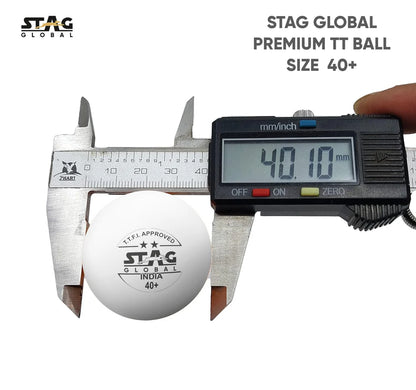 2 Star Plastic Table Tennis Ball White Available Pack Of 12 ,30, 72, 90 | Stag Global
