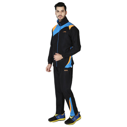 STAG Men's Tracksuit (Model : Platinum Black Orange) | Stag Global