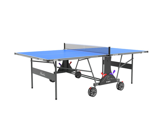 STAG GLOBAL Atlantic TT Table | 4 mm Top | Outdoor Table Tennis Table with Playback & Locking Wheels